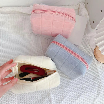 Cute Plush Makeup bag