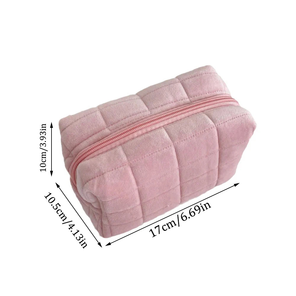 Cute Plush Makeup bag