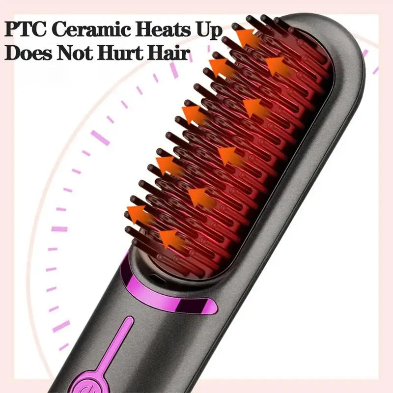 Hair Straightener Brush